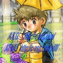 雨と少年とカタツムリ